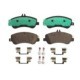 Set placute frana fata ATE cu suplimente si suruburi de ghidare etrier MERCEDES GLK (X204) 2.0-3.5 06.08-12.15 68.3mm x 165.1mm x 20.7mm