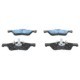 Set placute frana fata ATE pentru FORD MAVERICK, FORD USA ESCAPE, MAZDA TRIBUTE 2.0/2.3/3.0, dimensiuni 67.3x170.4x16.1 mm