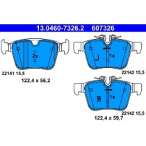 Set placute frana,frana disc ATE