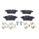 Set placute frana spate ATE cu suplimente si suruburi ghidare pentru MINI R56 R57 R58 R59 CLUBMAN R55 CLUBVAN R55 1.4-2.0D 09.06-06.15