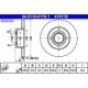 Disc frana ATE Spate Dreapta/Stanga AUDI 100 C3 80 B3 80 B4 90 B2 90 B3 CABRIOLET B3 COUPE B2 B3 1.6-2.8 08.82-08.00 245.0 mm