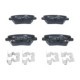 Set placute frana ceramica spate ATE pentru HYUNDAI I30, KIA CEED, PROCEED, XCEED 1.0-1.6H 11.16, inaltime 49.0 mm, latime 104.6 mm, grosime 15.6 mm