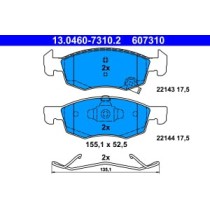 Set placute frana,frana disc ATE