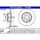 Disc frana ATE Spate Dreapta/Stanga ALFA ROMEO MITO 0.9-1.6D 08.08-10.18 Diametru exterior 251.0 mm Inaltime 40.5 mm Grosime 10.0 mm