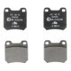 Set placute frana spate ATE pentru CHEVROLET VECTRA, OPEL CALIBRA A, KADETT E, OMEGA A, OMEGA B, SENATOR B, VECTRA B, SAAB 900 II, 9-3, 9-5