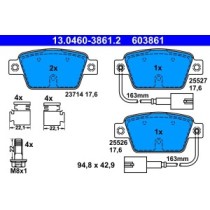 Set placute frana,frana disc ATE