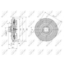 Cupla, ventilator radiator NRF