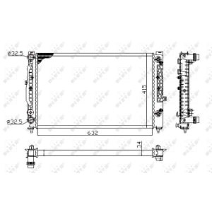 Radiator, racire motor NRF