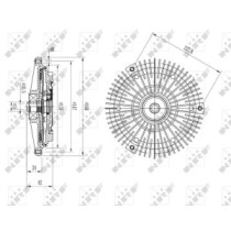 Cupla, ventilator radiator NRF