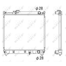 Radiator, racire motor NRF