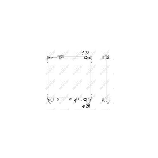 Radiator, racire motor NRF