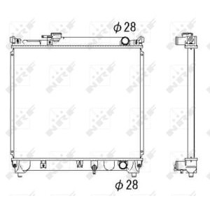 Radiator, racire motor NRF