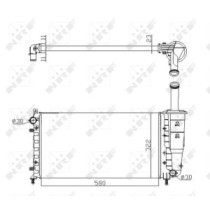 Radiator, racire motor NRF