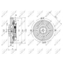 Cupla, ventilator radiator NRF