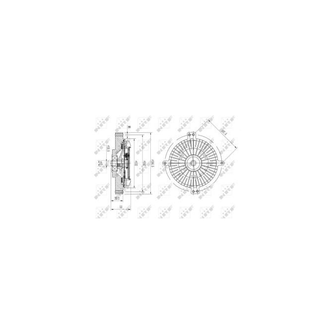 Cupla, ventilator radiator NRF