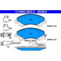 Set placute frana,frana disc ATE