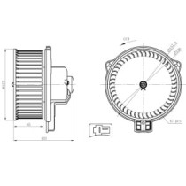 Ventilator, habitaclu NRF