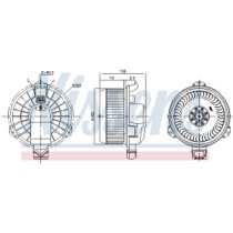 Ventilator, habitaclu NISSENS