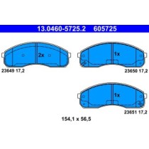 Set placute frana,frana disc ATE