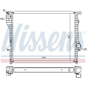 Radiator, racire motor NISSENS