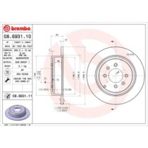 Disc frana BREMBO