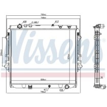 Radiator, racire motor NISSENS