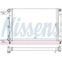 Radiator, racire motor NISSENS