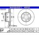 Disc frana ATE Fata Dreapta/Stanga VOLVO 240, 260 2.0-2.8 08.74-08.93 Diametru exterior 263.0 mm Inaltime 67.3 mm Grosime 22.0 mm