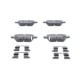 Set placute frana Spate ATE pentru CHEVROLET TRAX, OPEL MOKKA 1.4-1.8, dimensiuni 45.7mm x 106.5mm x 17.2mm, cu suplimente