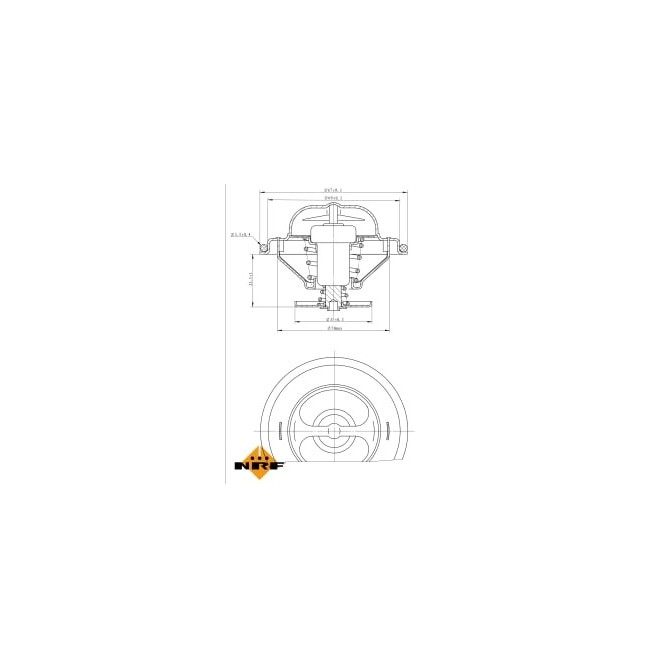 Termostat,lichid racire NRF