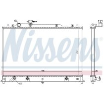 Radiator, racire motor NISSENS