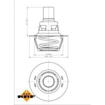 Termostat,lichid racire NRF