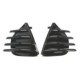 Grila ventilatie bara protectie BLIC Halogen plug fata L/R set negru lucios TOYOTA COROLLA SDN E17 07.16-12.18