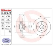 Disc frana BREMBO