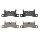 Set placute frana spate ATE pentru PORSCHE CAYENNE, VW TOUAREG 2.9-4.8, inaltime 76.0 mm, latime 187.5 mm, grosime 16.9 mm