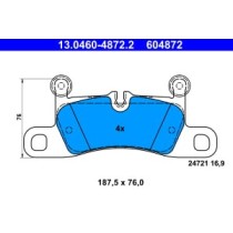 Set placute frana,frana disc ATE