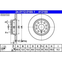 Disc frana ATE