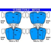 Set placute frana,frana disc ATE