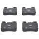 Set placute frana ceramica spate ATE pentru MERCEDES 124 (A124), 124 (C124), 124 T-MODEL (S124), 124 (W124), 190 (W201), C T-MODEL (S202), C (W202), CLK (C208), E (A124) 1.8-4.2 04.85-06.02