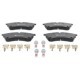 Set placute frana spate ATE VW CRAFTER GRAND CALIFORNIA CAMPER 2.0D/Electric 09.16 - Inaltime 67.4 mm, Latime 163.6 mm, Grosime 20.7 mm