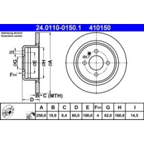 Disc frana ATE