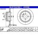 Disc frana ATE Spate Dreapta/Stanga pentru BMW 3 (E21), 3 (E30) 1.6-2.7 01.78-06.94, Diametru exterior 258.0 mm, Inaltime 60.0 mm