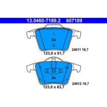 Set placute frana,frana disc ATE