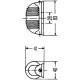 Semnalizator Hella Indicator Lamp Fata Spate VW Sticla Galben 18W 12V 39x42x83mm Dreapta Stanga Halogen