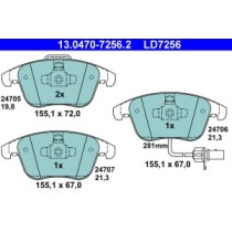 Set placute frana,frana disc ATE