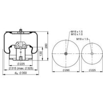 Burduf, suspensie pneumatica PHOENIX