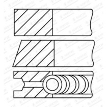 Set segmenti piston GOETZE