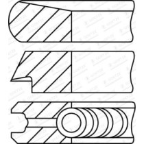 Set segmenti piston GOETZE