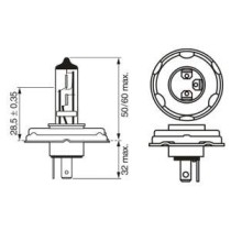 Bec incandescent BOSCH