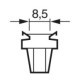 Bec incandescent BOSCH 24V 1,2W BX8,5d Pure Ligh karton 10 buc